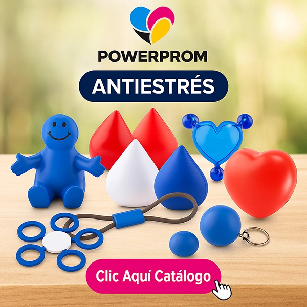 Antiestrés promocionales personalizados en Fontibón, Engativá, Medellín y Cali
