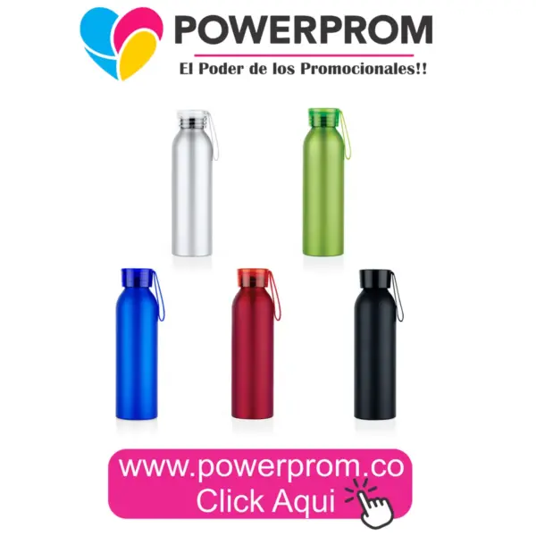 Botella metálica Know 650 ml personalizada en aluminio