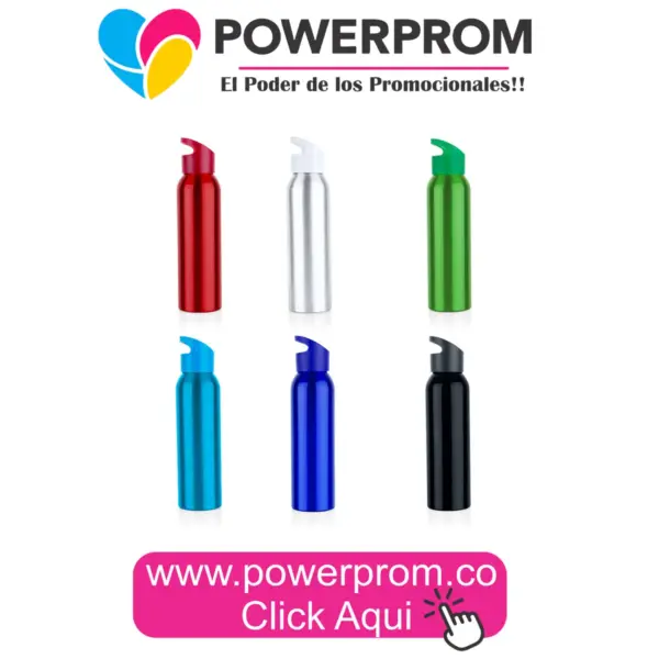 Botella metálica Olimpia 700 ml personalizada con logo