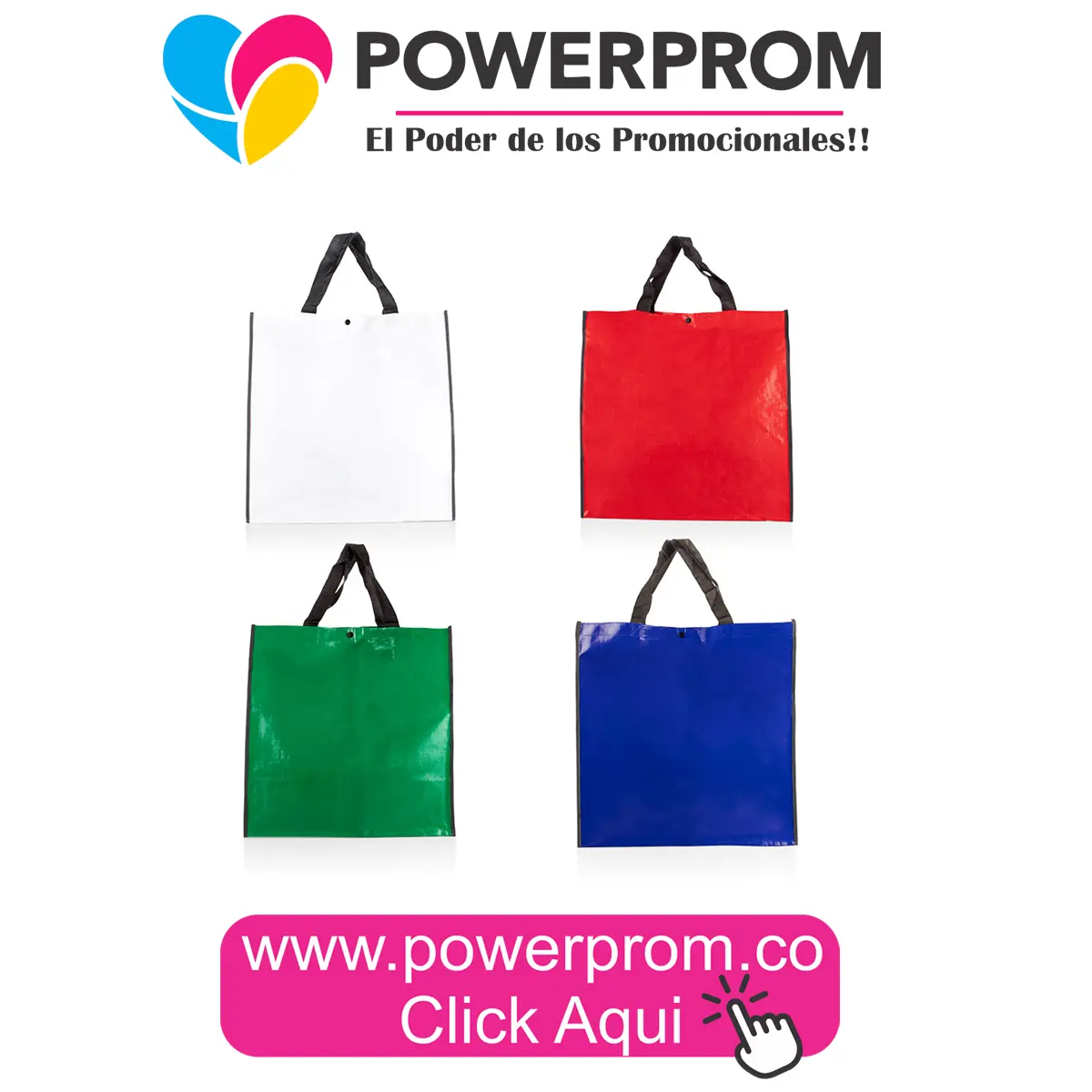 Bolsa Alicia personalizada en tela ecológica – Promocionales en Bogotá, Medellín, Cali, Barranquilla, Bucaramanga y todas las localidades de Bogotá