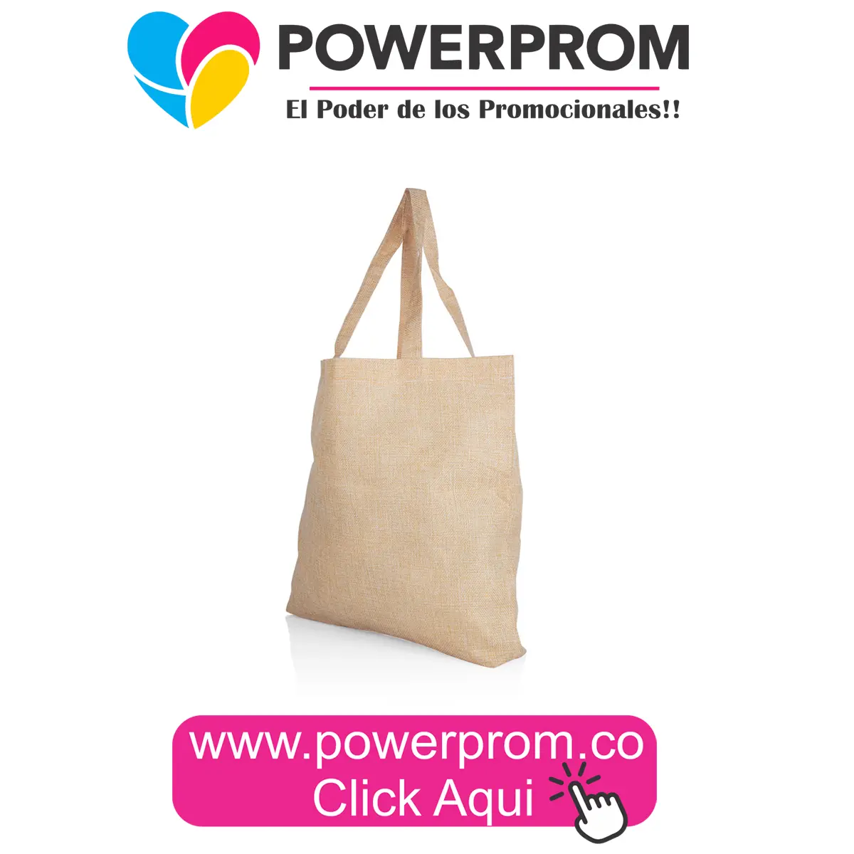 Bolsa Dreamer promocional personalizada con logo para empresas en Bogotá y principales capitales de Colombia.
