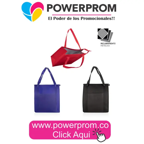 Bolsa Sunday personalizada en cambrel para campañas en Bogotá y ciudades principales de Colombia