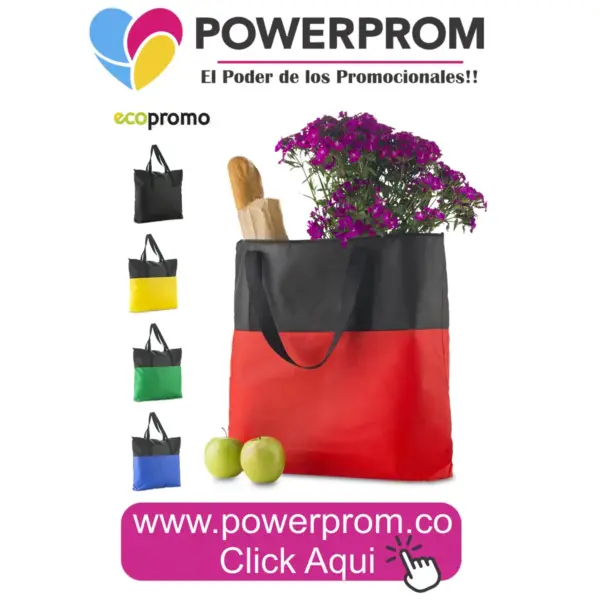 Bolsa en cambrel Fest promocional personalizada en Bogotá, Medellín, Cali y Barranquilla.