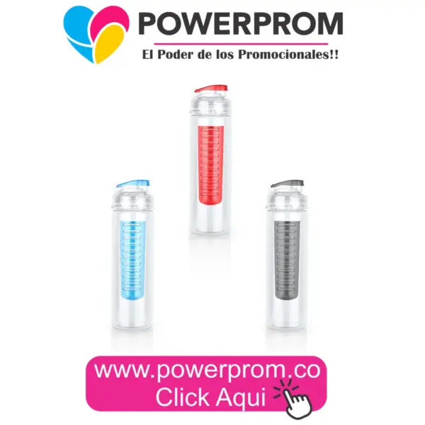 Botella con infusor personalizada Vanessa 750 ml