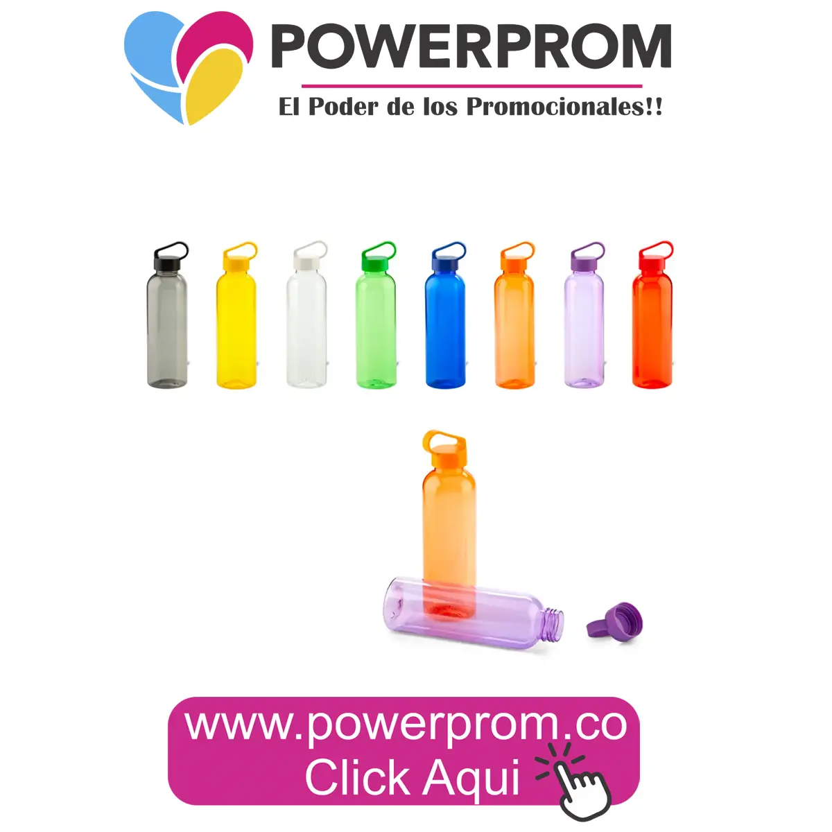 Botilito RPET Shams 600 ml personalizado ecológico