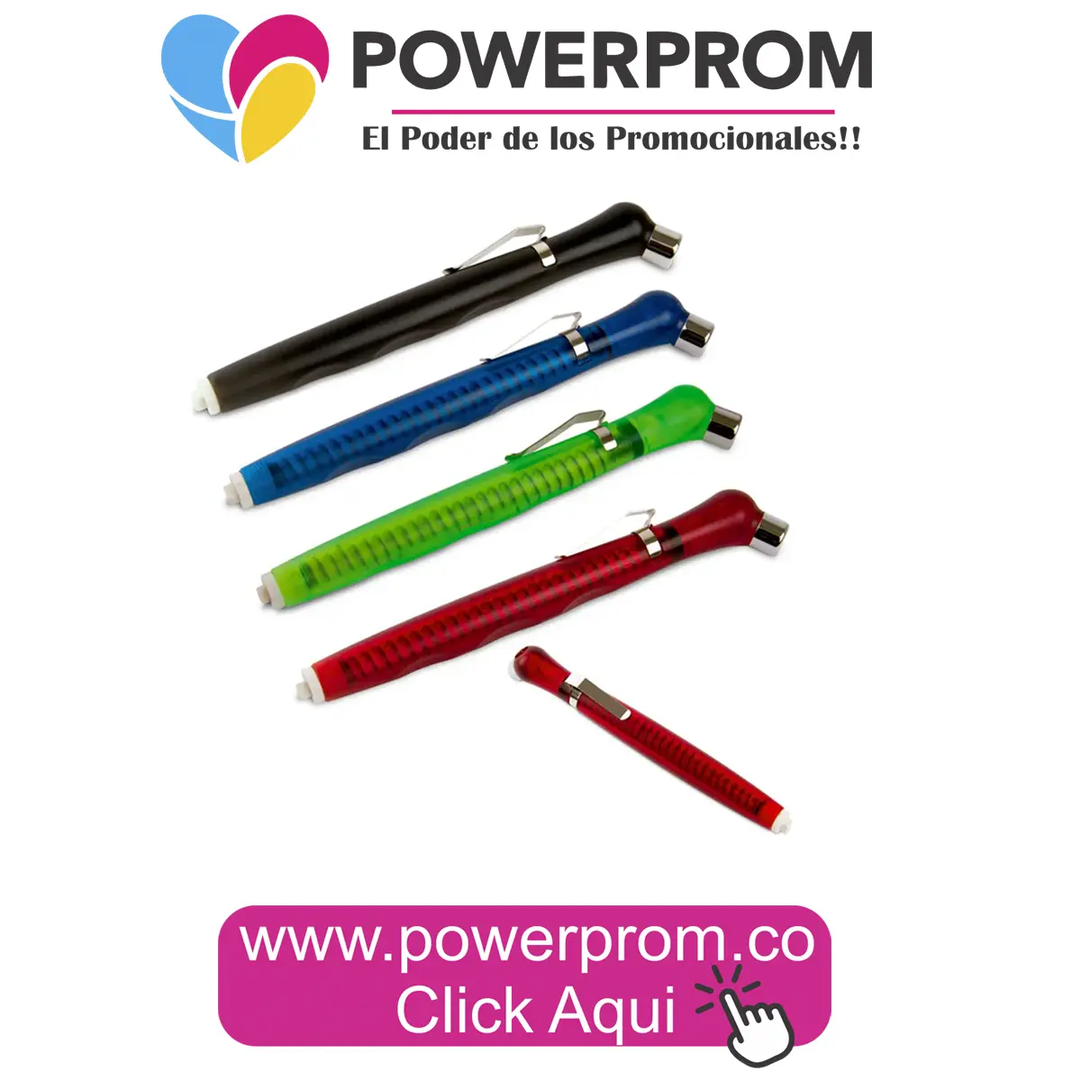 Calibrador Ergo promocional personalizado en Bogotá, Cali y Medellín.