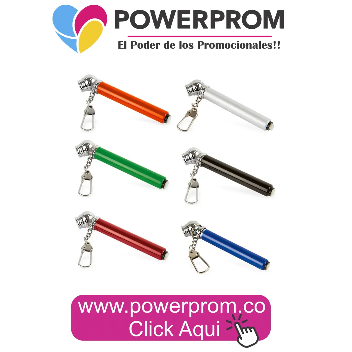 Calibrador Key promocional personalizado en Bogotá, Medellín y Barranquilla.