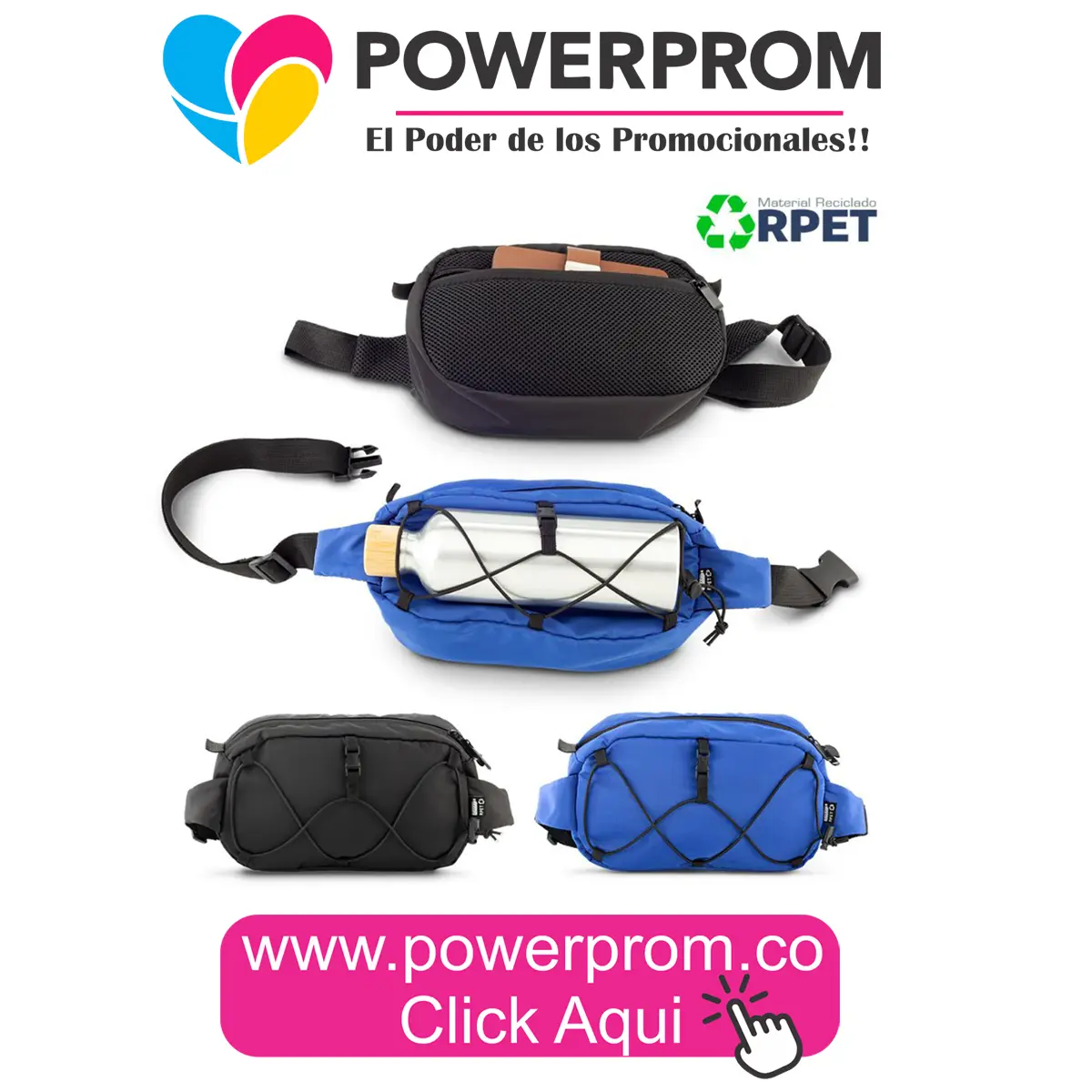 Canguro Athos RPET ecológico personalizado