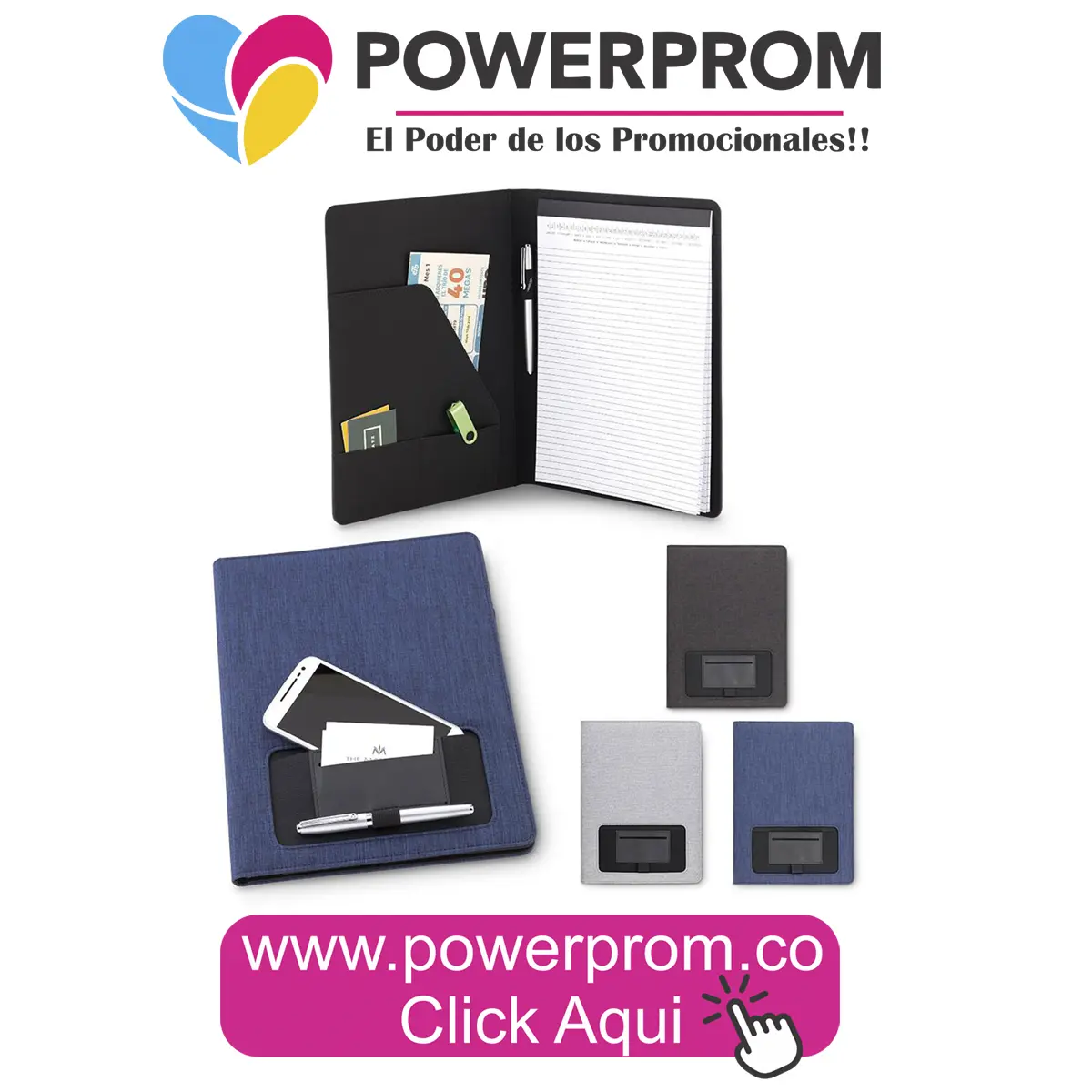 Carpeta ecológica RPET personalizada