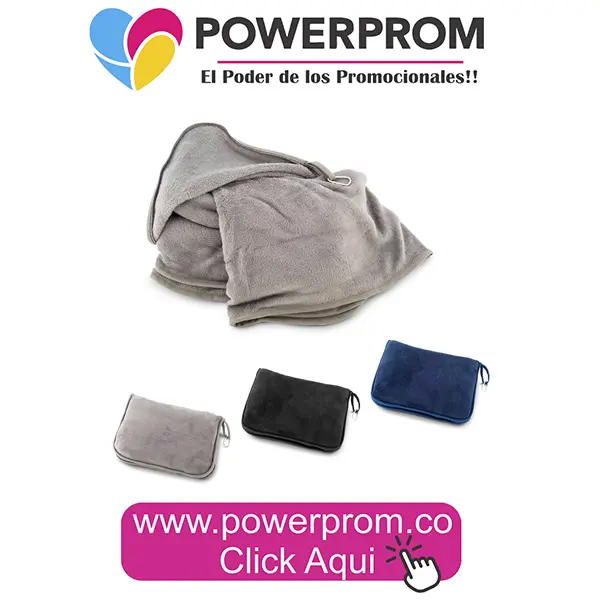 Cobija Spark promocional personalizada para empresas en Bogotá, Medellín y Cali