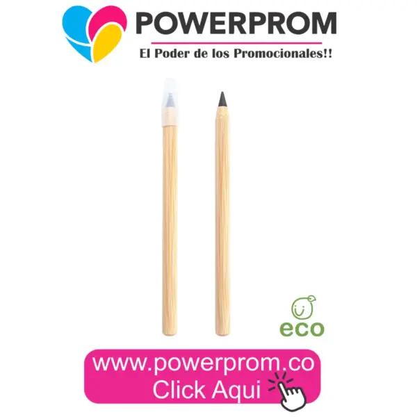 Lápiz infinito Maldivias personalizado ecológico