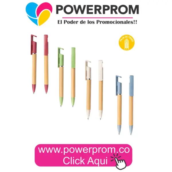 Esfero Parma con impresión de logo