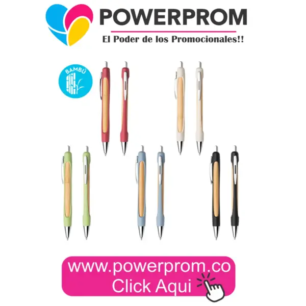 Esfero Lucca personalizado para empresas