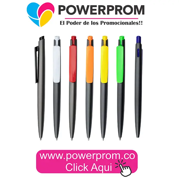 Bolígrafo Fiume personalizado para empresas en Bogotá y capitales colombianas.