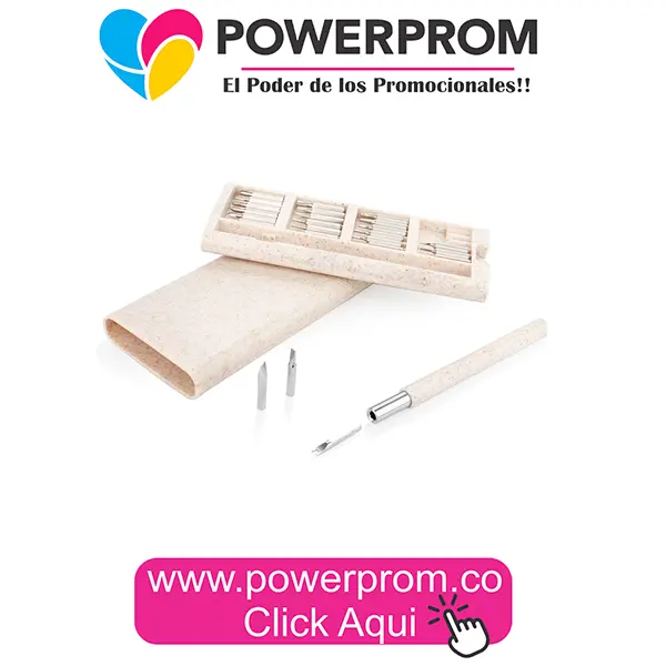 Set de Destornilladores Trigo promocional personalizado para clientes en Bogotá y Medellín