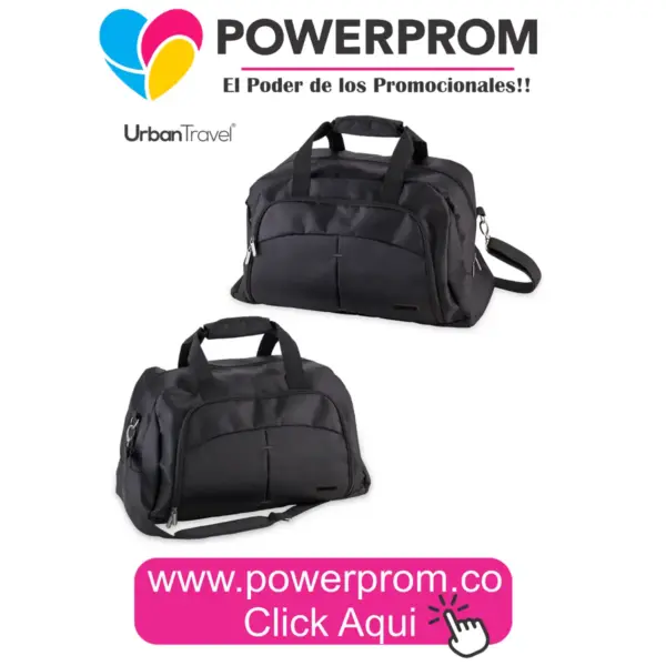 Maletín Urban Travel personalizado con logo en Bogotá y capitales