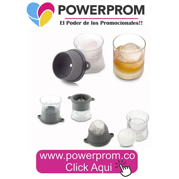 Molde de hielo Nook promocional personalizado en Bogotá y Medellín