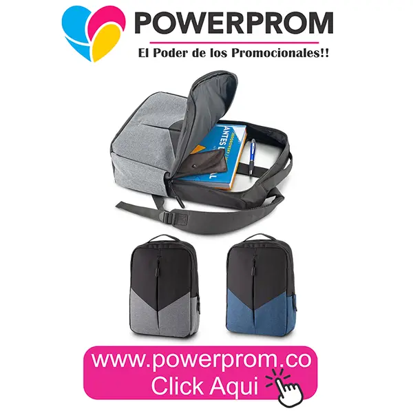 Morral Backpack Chest promocional en Bogotá, Cali, Medellín y Bucaramanga