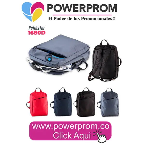 Morral Backpack Nordic promocional en Bogotá, Cali, Medellín y Barranquilla