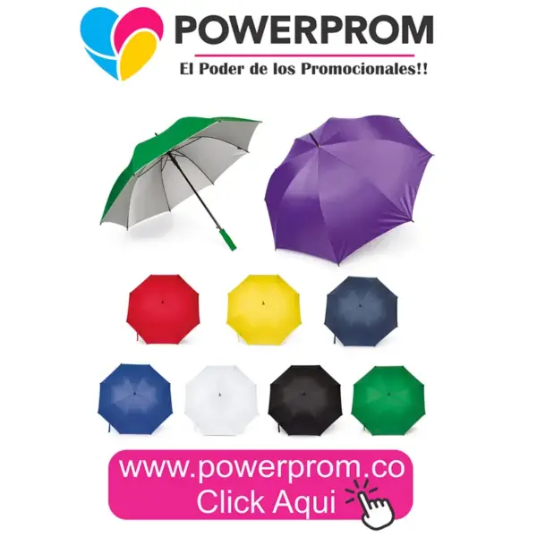 Paraguas Golf 27 Urban personalizado en Bogotá, Medellín, Cali y Cartagena