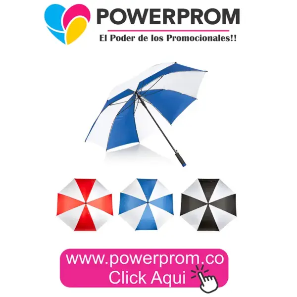 Paraguas 29 Botticelli personalizado en Bogotá, Medellín y Cali