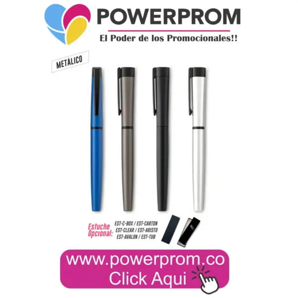 PETRUS ROLLER personalizado – roller metálico elegante para ejecutivos en Colombia