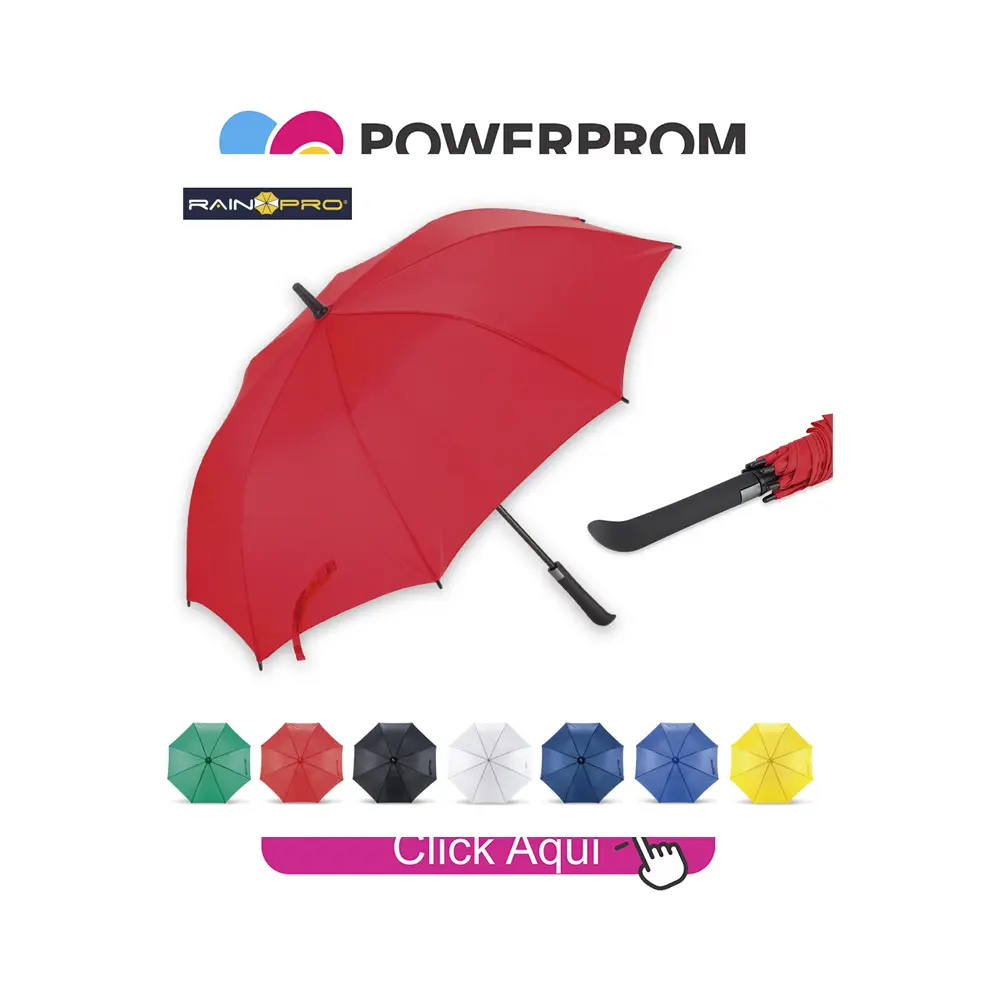 Paraguas Fiori 23 con logo en Bogotá, Cali y Medellín