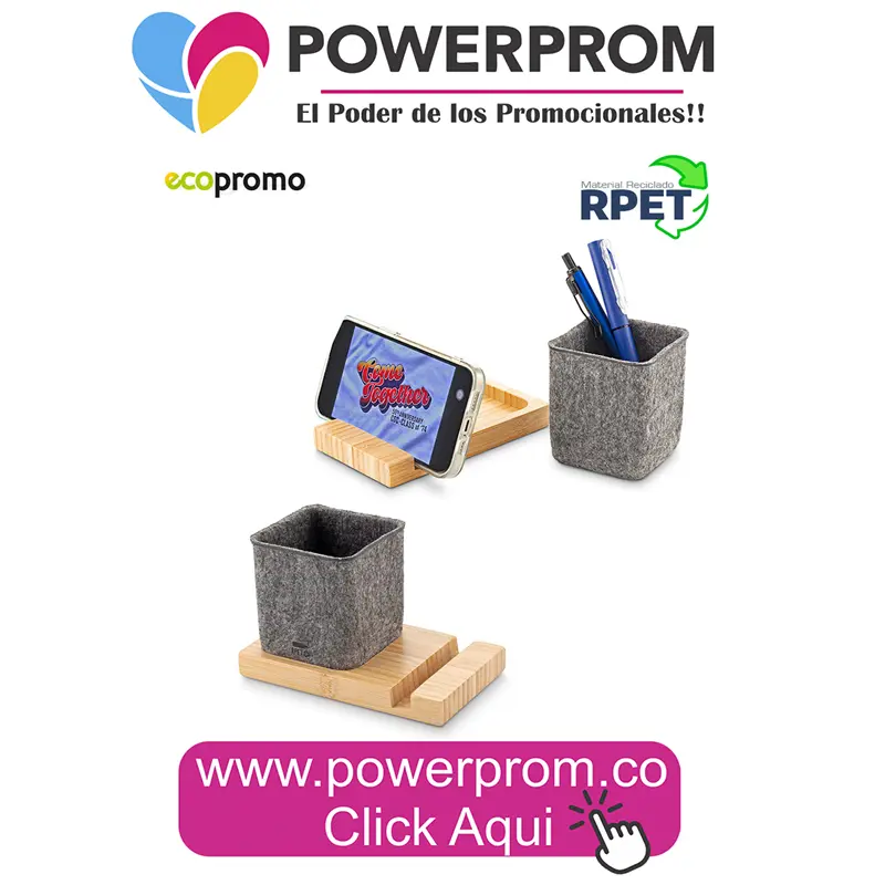 portabolígrafos lumi rpet