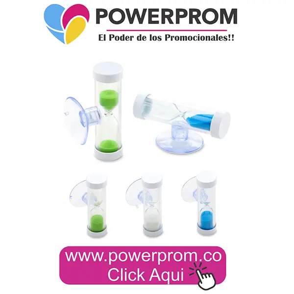 Reloj de Arena Petit 4 minutos promocional personalizado – Obsequio publicitario en Colombia