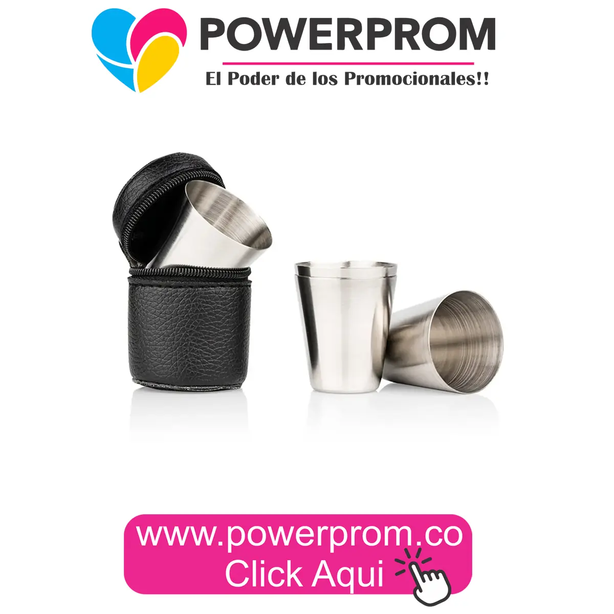 Set de copas personalizadas en Chapinero, Suba, Usaquén, Medellín y Cali