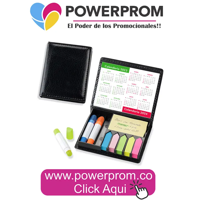 set escritorio pu stickies y resaltadores mágicos