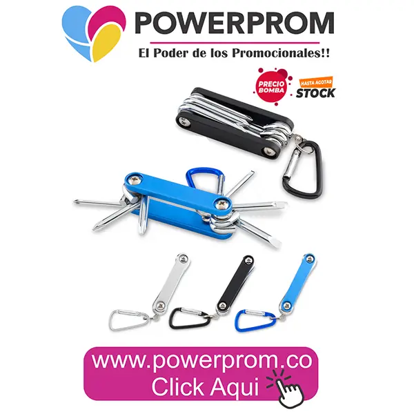 Set de Destornilladores Everest promocional personalizado para clientes en Bogotá y Medellín