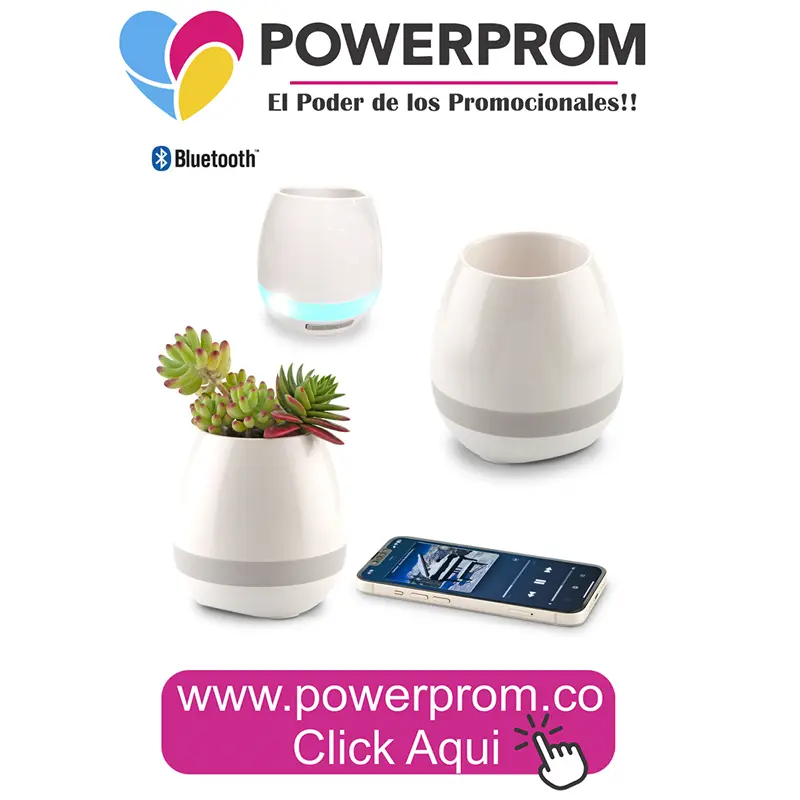 Parlante Bluetooth Plant ecológico promocional Bogotá y Cali