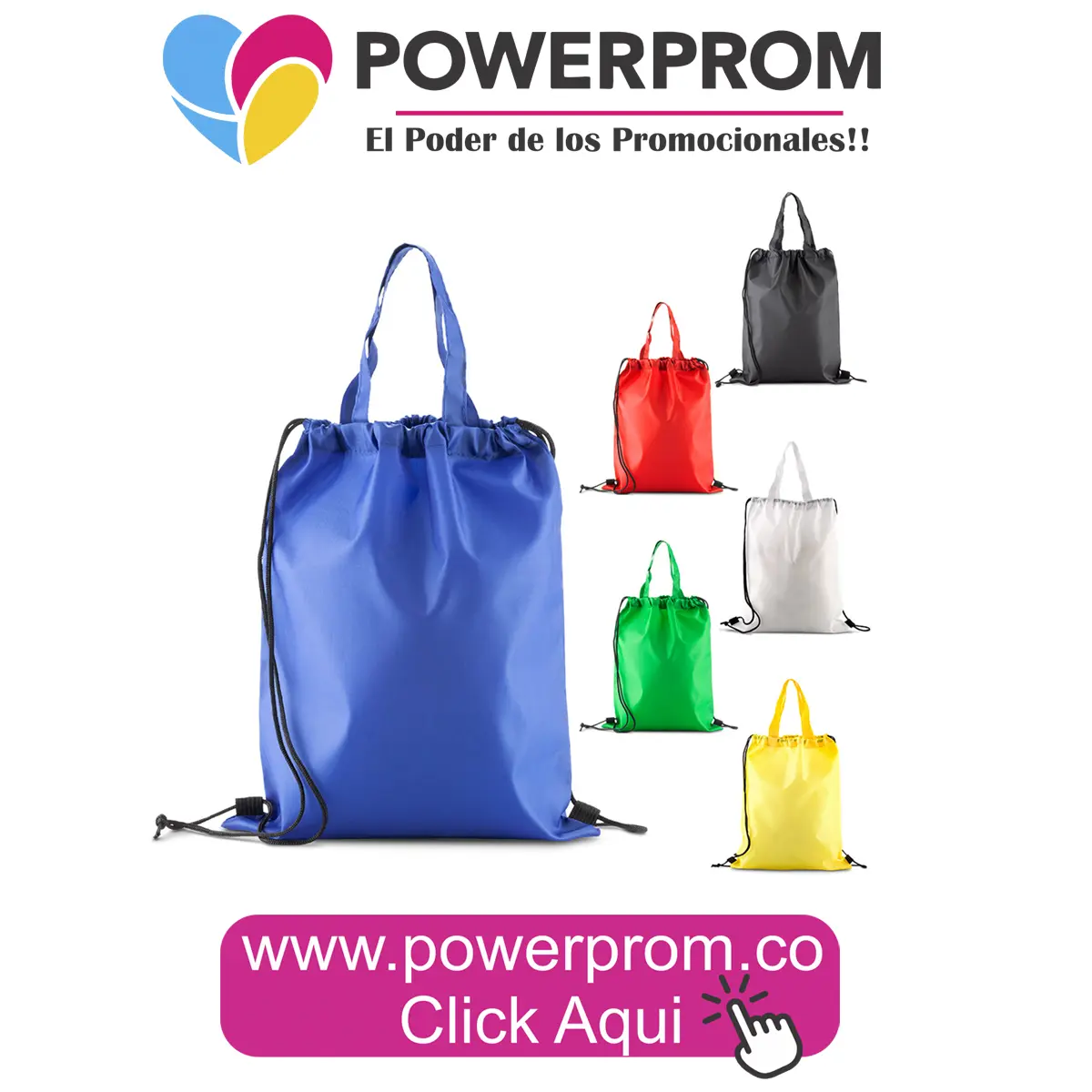 Sporty Bag Baylor personalizada con logo para publicidad en Bogotá y capitales principales.