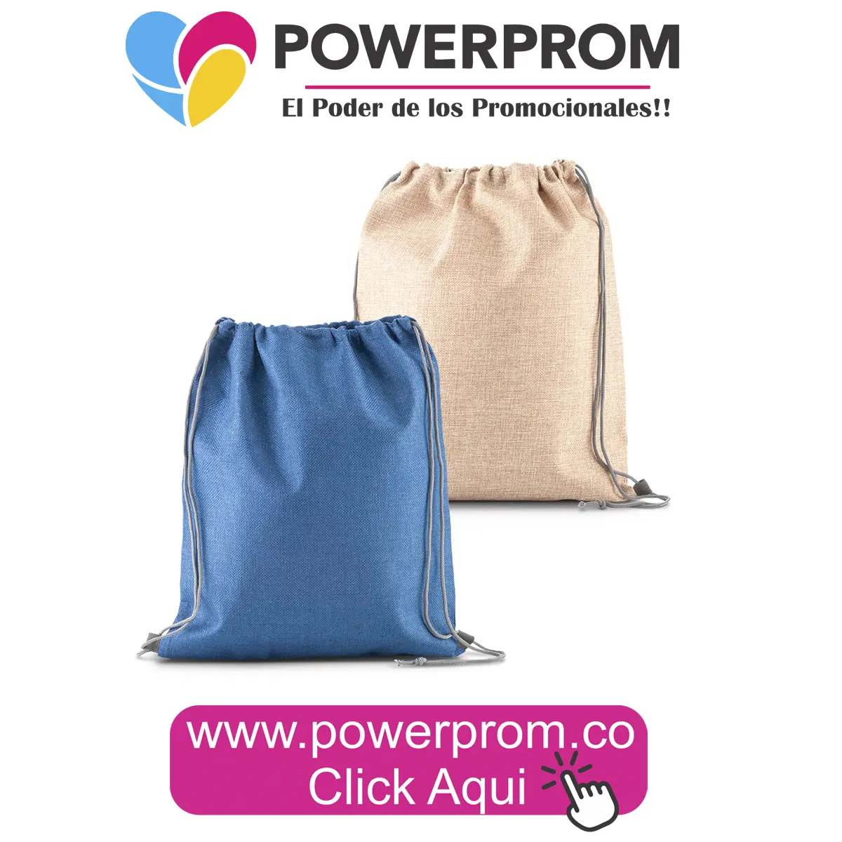 Sporty Bag Evan personalizada con logo en Bogotá y principales ciudades.