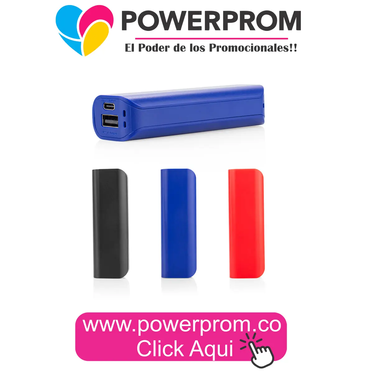 Mini power bank Traffic personalizado para empresas