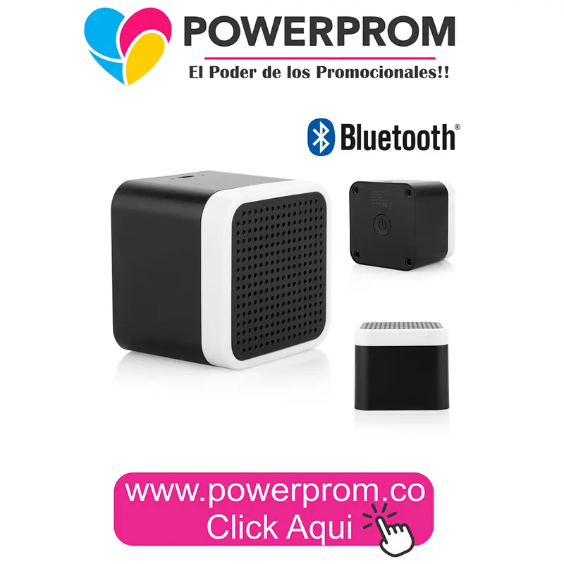 Altavoz Neuron personalizado | Parlante promocional innovador en Colombia – PowerProm