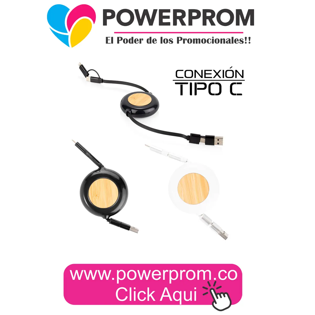 Set de cables Chop con estuche personalizado