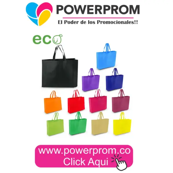 Toronto Bag promocional personalizada en cambrel para Bogotá y capitales de Colombia