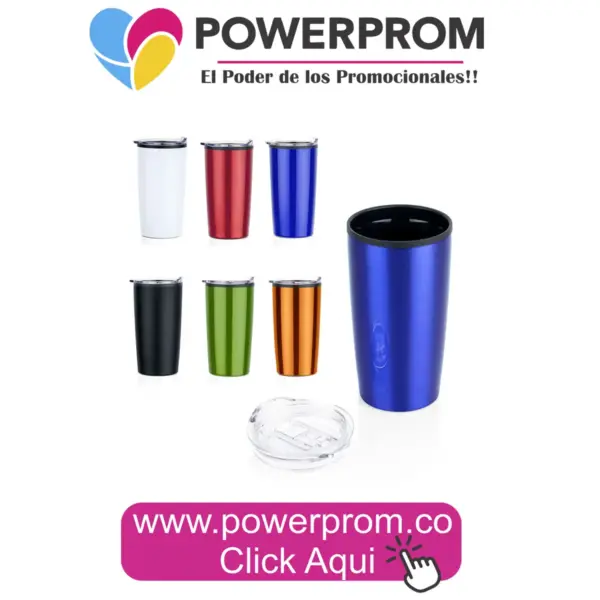Vaso en acero Speed 550 ml 18 oz térmico personalizable
