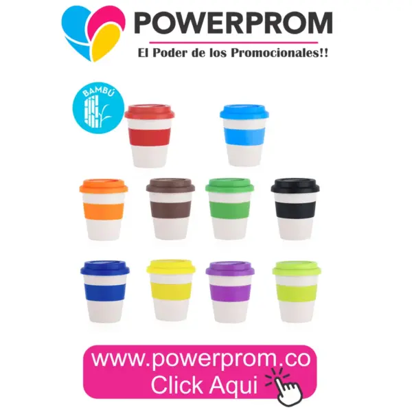 Vaso de bambú 350 ml 12 oz eco amigable personalizable