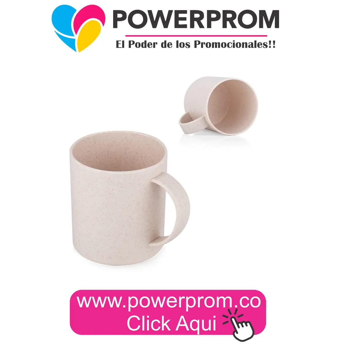 Mug Trigo Desire 350 ml 13 oz eco personalizable