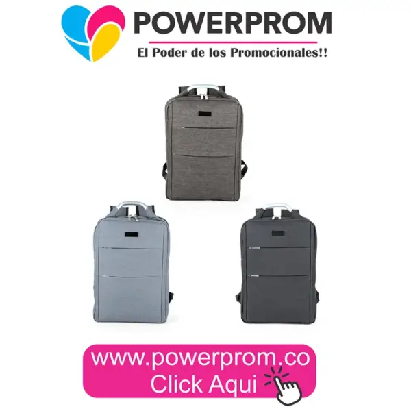 Morral ejecutivo Rochester 14 litros personalizado con logo de empresa, entregas en Bogotá (Usaquén, Chapinero, Suba, Engativá, Fontibón, Kennedy, Bosa, Tunjuelito, San Cristóbal, Teusaquillo, Puente Aranda, Barrios Unidos, Santa Fe, Antonio Nariño, Rafael Uribe Uribe, Ciudad Bolívar, Candelaria, Sumapaz) y en ciudades de Colombia como Medellín, Cali, Barranquilla, Bucaramanga, Cartagena, Pereira, Manizales, Cúcuta, Ibagué, Villavicencio, Pasto, Montería, Santa Marta, Armenia y Neiva.