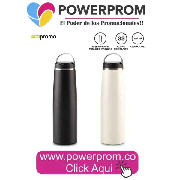 Botilito metálico con speaker UT personalizado PowerProm Bogotá y Colombia
