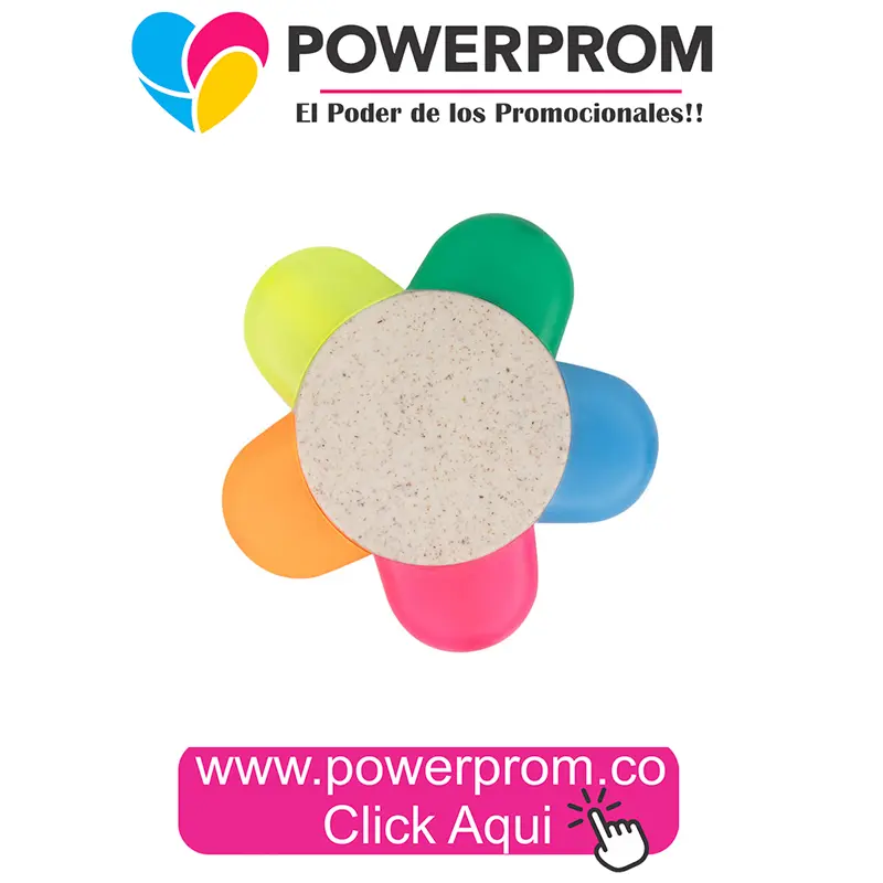 Resaltador Cuba Trigo personalizado | PowerProm Bogotá