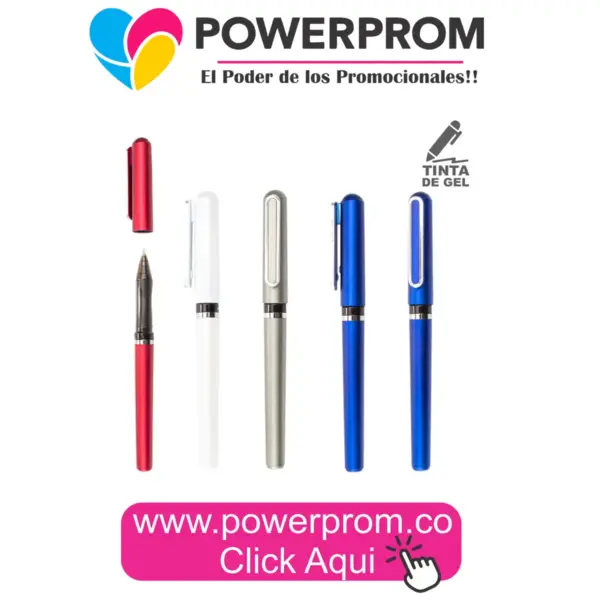 ES0998 Bolígrafo Castelo plástico personalizado – Colombia