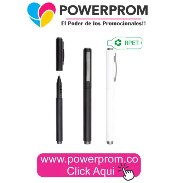 ES1010 Bolígrafo Stone plástico personalizado – Colombia