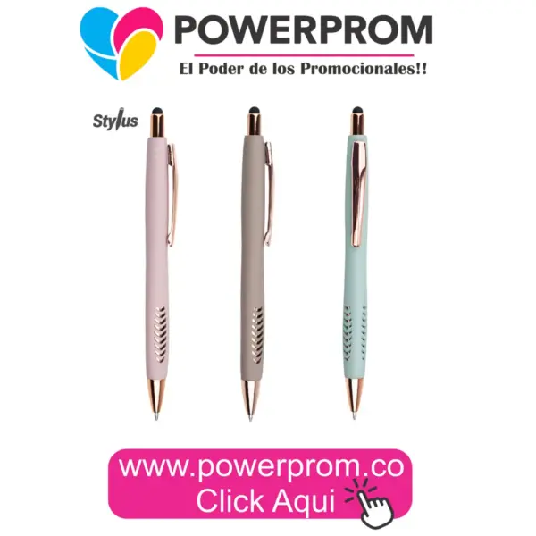 ES1019 Bolígrafo Oslo plástico personalizado – Colombia