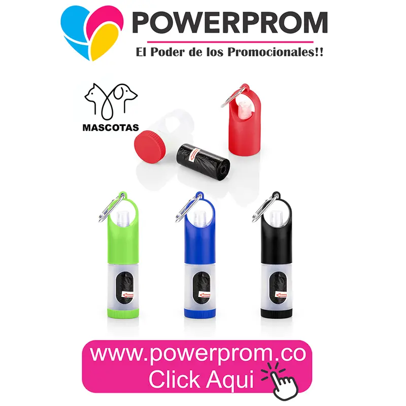 Dispensador sanitizer para paseos con mascotas personalizado