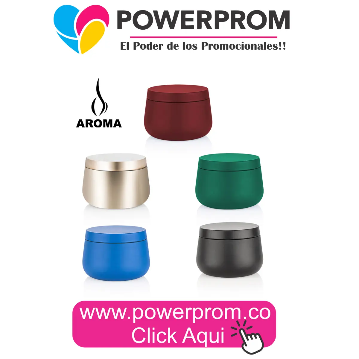 HO0388 Vela Scent aromática personalizada con logo – Colombia